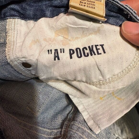 7 For All Mankind Women's‎ Light Wash Denim Capri Jeans Size 30 Blue - Picture 10 of 10